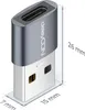 deleyCON USB C Adapter (3 Stück) USB C Buchse zu A Stecker Produktbild-Vorschau 7