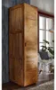 MASSIVMOEBEL24.DE Kleiderschrank Sheesham 48x61x200  braun Produktbild-Vorschau 2