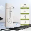 Regendusche ohne Armatur, Edelstahl-Verteiler, Duschsystem Produktbild-Vorschau 8