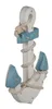maritime Shabby Dekoration Holzanker mit Seil LED Produktbild-Vorschau 4