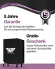 Zestaw 4-częściowy walizek podróżnych 4FLY z twardą obudową Podgląd zdjęcia produktu 10