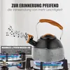 Flötenkessel, 3 l Flötenkessel aus Edelstahl, mit Produktbild-Vorschau 3