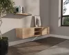 TV Lowboard / Sideboard 140 cm breit Hängeschrank Produktbild-Vorschau 9