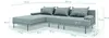 TRADA Gartensofa lounge set Bahama S Beige Gartenmöbel set Produktbild-Vorschau 7