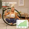 Hop-Sport Hula Hoop Reifen Erwachsene mit 64 Massage Noppen Produktbild-Vorschau 4