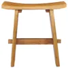 vidaXL Tabouret en teck massif - Tabouret - Tabouret de Voir les images du produit 2