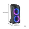 Tronsmart Halo 300 Haut-parleur de fête-240W-270° de Voir les images du produit 11