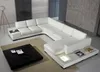 Ledersofa Designer Sofa U Form Wohnlandschaft Couch Polster Produktbild-Vorschau 5