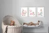 Poster für Kinder Pastell Hasen Set Bild für ein Produktbild-Vorschau 2