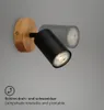 Wandlampe Wandleuchte retro rustikal 1xGU10 9W Ø9 cm Produktbild-Vorschau 4