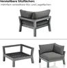 KETTLER Comfort Eckteil, anthrazit matt/ graphite, Produktbild-Vorschau 12