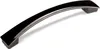 SOTECH Möbelgriff NURIA BA 160 mm Chrom schwarz Bügelgriff Produktbild-Vorschau 1