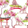 Coloray Fototapete 290x290 cm Vlies-Fototapete - japanisch Produktbild-Vorschau 2