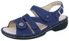 FINN COMFORT Gomera Damen Sandalen blau Nubukleder - Größe: Produktbild-Vorschau 1