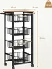 A product image showing a kitchen cart with dimensions indicated by text and lines. Podgląd zdjęcia produktu