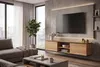 Fernsehschrank TV-Lowboard KING HÄNGEND Craft Eiche mit Produktbild-Vorschau 2