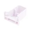 A white plastic object with compartments, likely a child safety lock component. Voir les images du produit