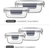 GENICOOK 24-teiliges Glas Frischhaltedosen Set mit Deckel Produktbild-Vorschau 2
