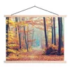 MuchoWow® Textilposter Wald - Herbst - Laub 60x45 cm mit Produktbild-Vorschau 1