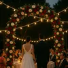 Illu-/Partylichterkette 40m - Außenlichterkette weiß -Made in Germany - 40 warmweiße LED Kugellampen Produktbild-Vorschau