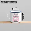 Trendation - Polizistin Geschenk Emaille Tasse mit Spruch Produktbild-Vorschau 3