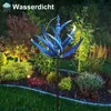 Garten Windspiel Metall 90cm Lotus Design, stabiler Produktbild-Vorschau 5