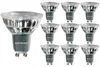 hoftronic LED Lampe GU10 4W 345lm 6000K dimmbar Glas 10er Produktbild-Vorschau 1