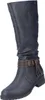 Rieker, Damenstiefel, Blau, 41 EU, Langschaft, Blockabsatz, Produktbild-Vorschau 2