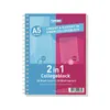 TOPPOINT Collegeblock 2 in 1 liniert und kariert DIN A4 Produktbild-Vorschau 5
