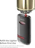 Accendino Storm Jet Flame Gas ricaricabile 3 fiamme Jet Anteprima dell’immagine prodotto 4