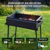 Mangal SchaschlykOFF 50 für 8 Spieße, klappbar, 2 mm Stahl Produktbild-Vorschau 11