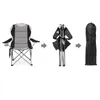 Mondeer Chaise de camping pliante, set de 2 avec sac de Voir les images du produit 5