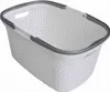 Wäschekorb "Rattan-Design" 32 l 56 x 37 x 28 cm Produktbild-Vorschau 3