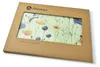 Glazen wanddecoratie "Aria", 40X30Cm, bloemenmotief Productafbeelding-voorbeeld 2