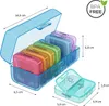 WELLGRO Tablettenbox für 7 Tage - Pillendose je 2 Fächer Produktbild-Vorschau 4