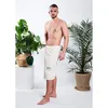 Kilt męski pareo do sauny 100% naturalna bawełna Yeye Ecru Podgląd zdjęcia produktu 6