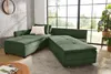 Ecksofa-Dauerschläfer Doppelbett Federkern Bettkasten Regal Produktbild-Vorschau 4