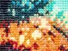Mosaico diamantato, "Ragazza con il cane sotto la pioggia", Anteprima dell’immagine prodotto 4