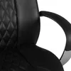 Chaise de bureau Amstyle AUSTIN cuir véritable noir chaise Voir les images du produit 6