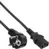 InLine® Netzkabel, Schutzkontakt gewinkelt auf Produktbild-Vorschau 1