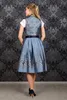 Edelnice Midi Dirndl 2-teilig Stehkragen Adriana 52 Produktbild-Vorschau 6