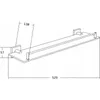 Mexen Rufo Glaswandregal, Chrom - 7050937-00 Produktbild-Vorschau 2
