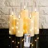 Set di 5 candele LED Ikodm, complete di catena luminosa e Anteprima dell’immagine prodotto 11