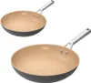 Set di padelle in Vetroceramica Ninja 24/28 cm a induzione Anteprima dell’immagine prodotto 15