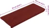 vidaXL Samolepicí podložky na schůdky 15 ks 65x24,5x3,5 cm Náhled obrázku produktu 8