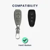 kwmobile Schlüsselhülle für Ford 3-Tasten Autoschlüssel Produktbild-Vorschau 5