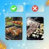 Grillkorb Edelstahl rund – Zylinder Grillnetz mit Griff für Produktbild-Vorschau 5