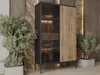 GrainGold Vitrinenschrank Deo - Vitrine mit Tür - Vitrine Produktbild-Vorschau 3