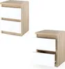 STIV Möbel | Nachttisch - Nachtschrank mit 2 Schubladen - Produktbild-Vorschau 3