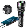 500000LM Super Lumineux Lampe de poche LED Torche USB Voir les images du produit 11